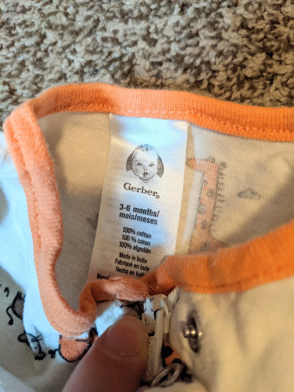 Gerber Bundle Set Lot of Blue Baby Boy Footed One-Pieces